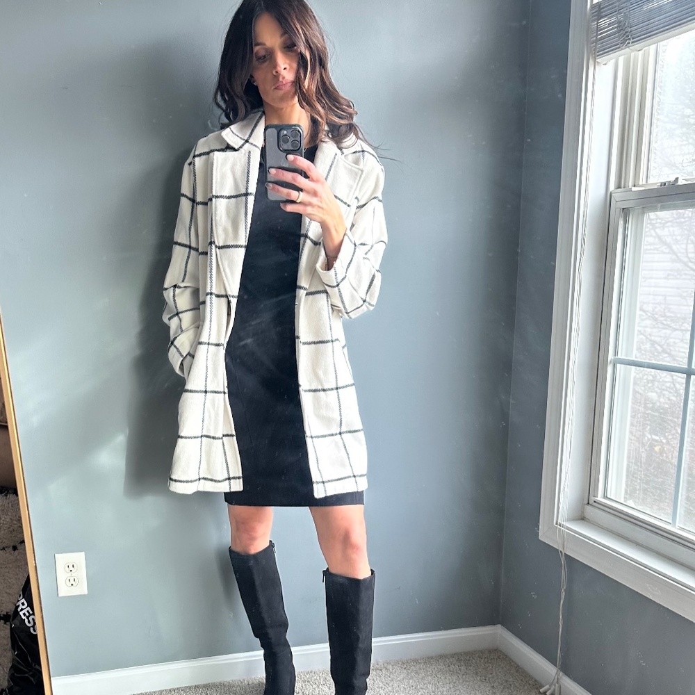 Plaid Overcoat